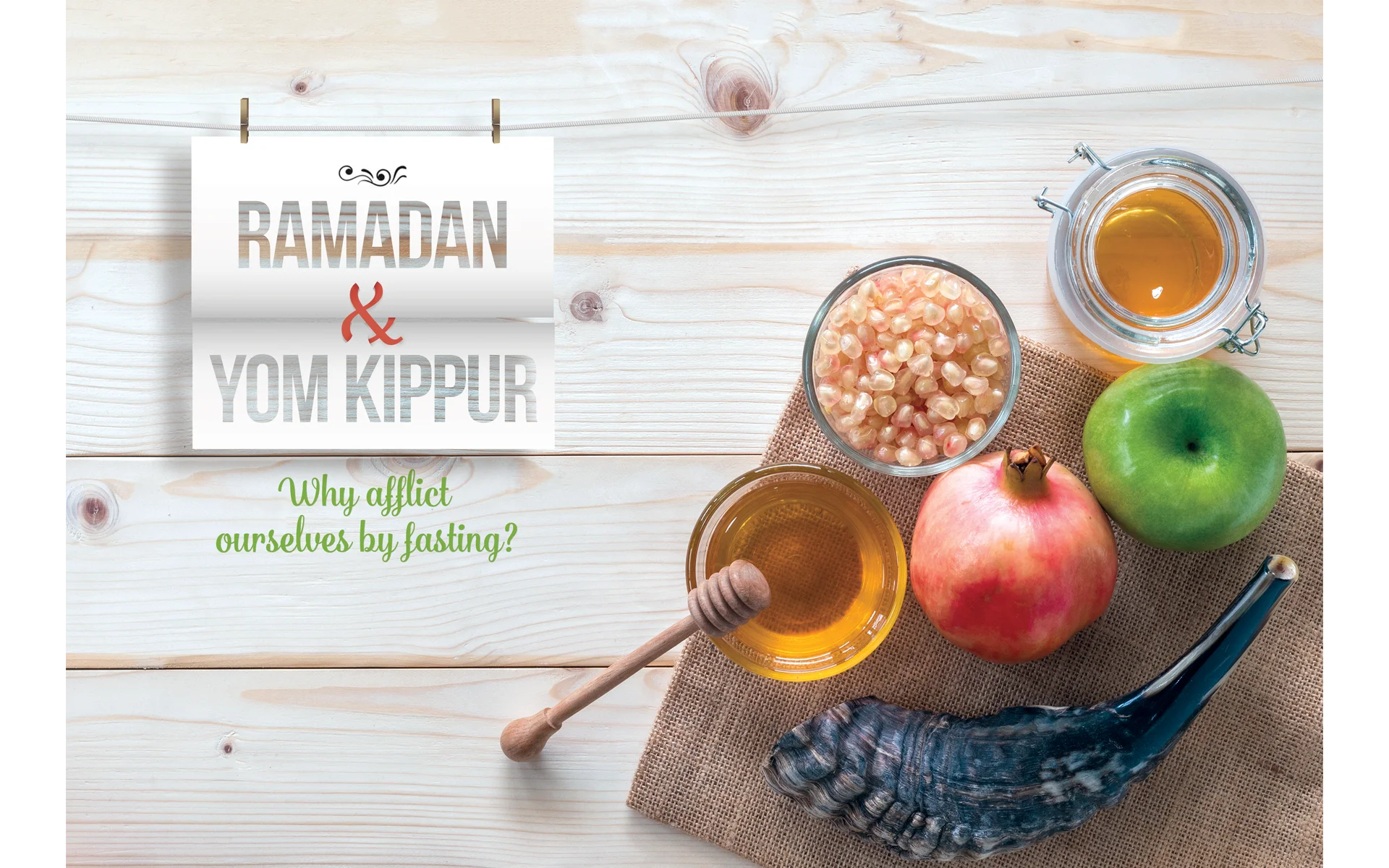 Ramadan and Yom Kippur: Why Afflict Ourselves By Fasting?